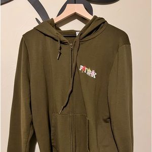 PINK workout set. Jacket xxL (more like large) and pants L.